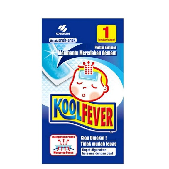 KOOL FEVER / KOYO DEMAM / PLESTER DEMAM / KOYO PENURUN PANAS / PEREDA DEMAM