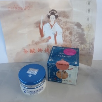 CREAM DEONARD BIRU B/MALAM ORIGINAL 100% - krim malam deoonard