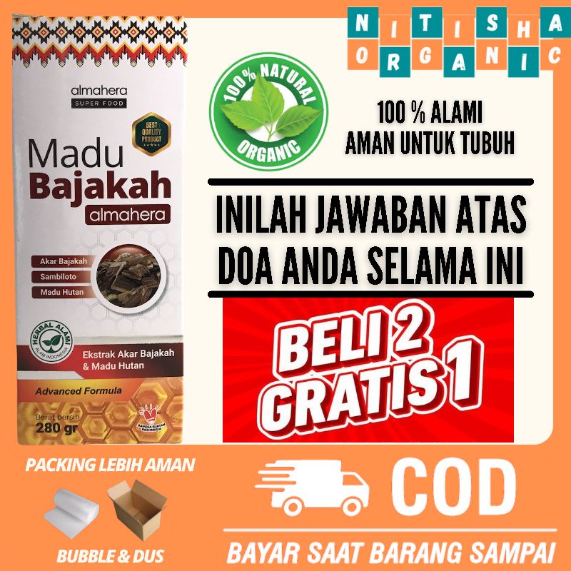 

Madu Bajakah Almahera Original Beli 2 Gratis 1 Bukan Madu Bajakah Borneo Palsu