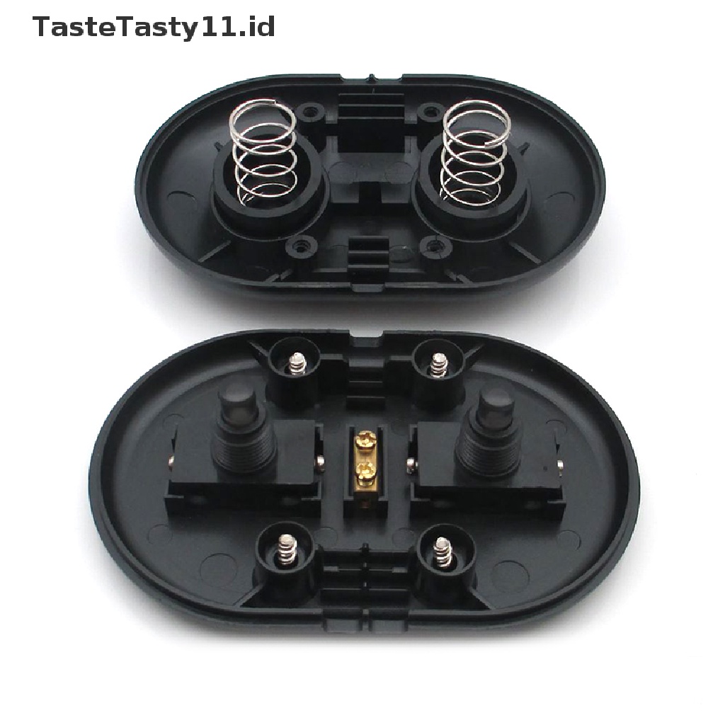 (TasteTasty) Saklar Kaki Dua Tombol Kontrol Lampu Meja / Lantai CE 2A 110V 220V