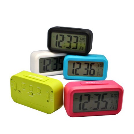 [JAM KAMAR] - Fanju Jam LCD Digital Clock with Alarm