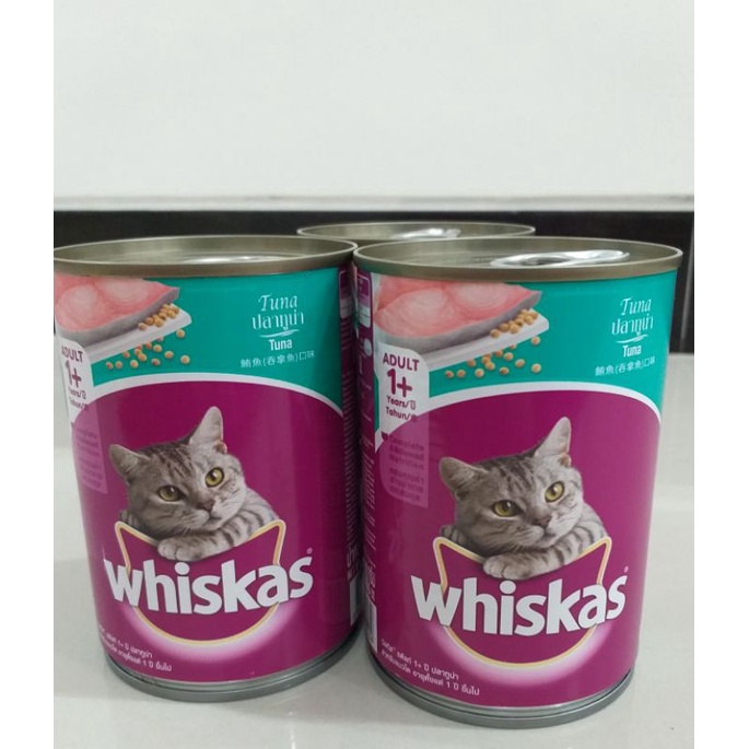 Whiskas Kaleng 400gram / Makanan Kucing Whiskas Kaleng 400gr