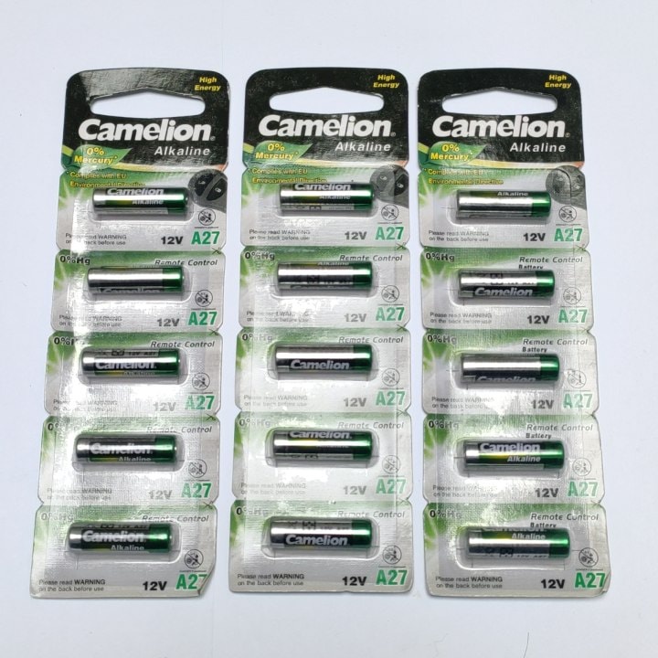 BATTERIES BATTERY BATREI 27A A27 GP27 MN27 ALKALINE ORIGINAL
