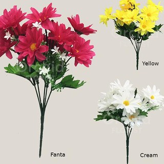 Grosir Bunga  Artificial Palsu Aster  Sari X5 Shopee  