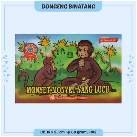 Buku Anak-Cerita Anak-Buku Anak TK/PAUD-Dongeng Binatang-Lengkap dan Murah Dongeng Srb.Jy