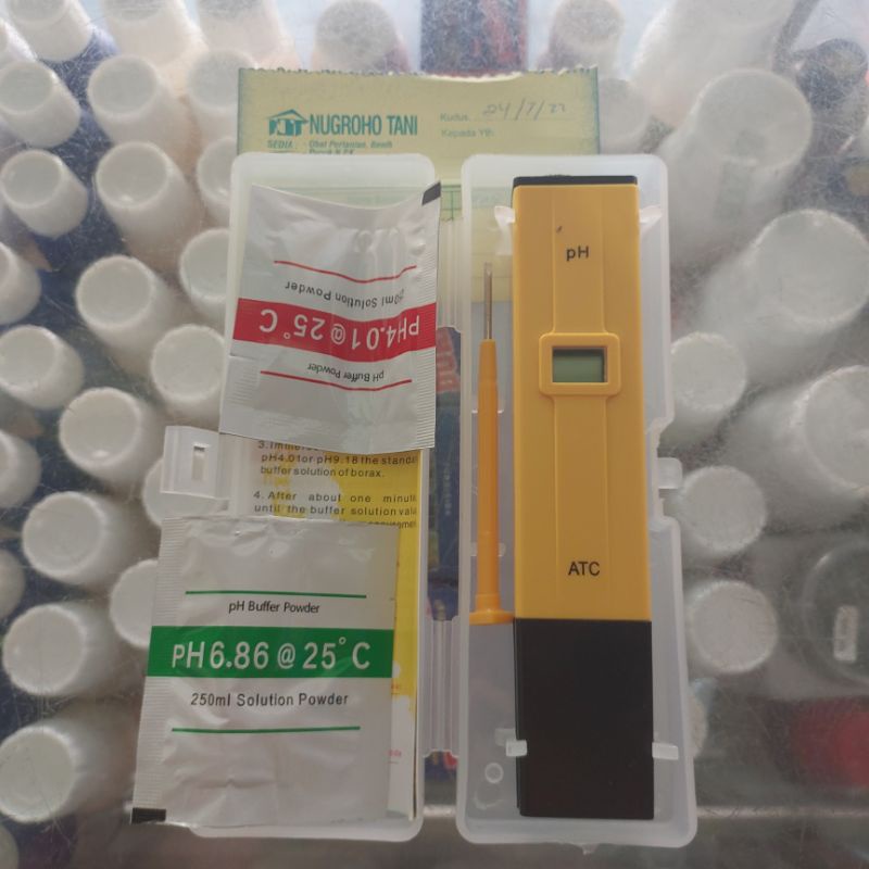 PH METER DIGITAL TESTER | ALAT PENGUKUR KEASAMAN AIR HIDROPONIK KOLAM AKUARIUM | PH PENA 0,1