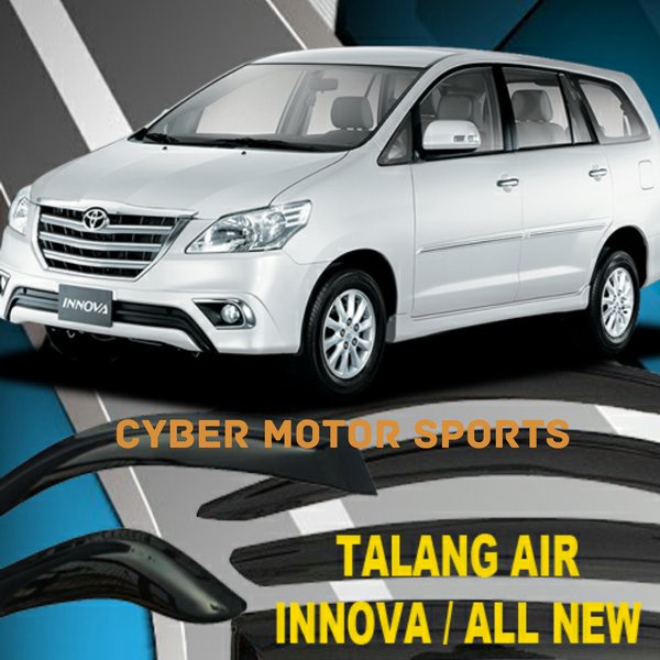 Talang Air Toyota Innova, Side Visor Innova, Talang Air Innova Slim