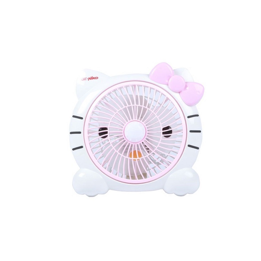 Niko Desk Fan Karakter NK-902 Hello Kitty Kipas Meja 9 Inch 25 Watt