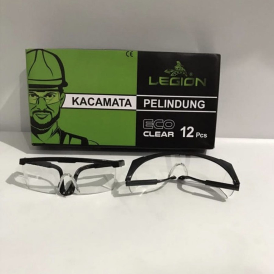 Kacamata Safety Legion Gosave Eco Clear Kacamata APD