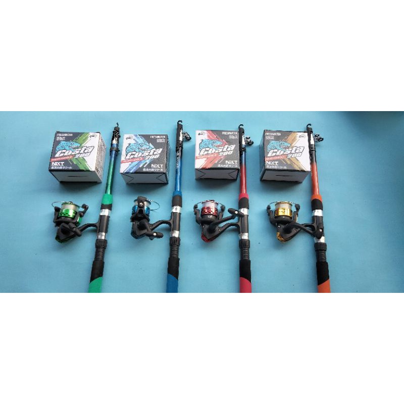 Joran catfish Miyabi dan Reel Boom / Shakira Kobe / Joran Kobe Hanzo+Reel Costa