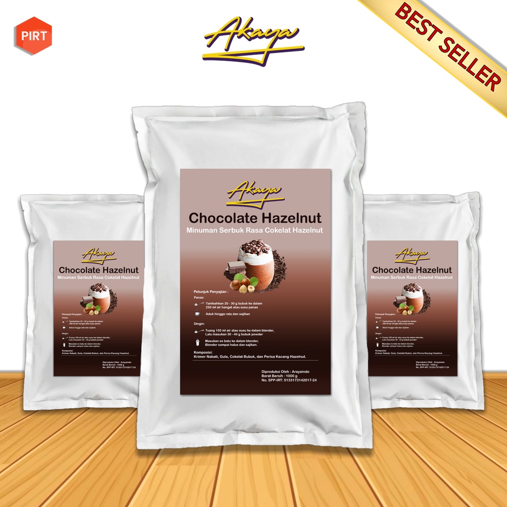 

CHOCO HAZELNUT POWDER PREMIUM 500gr - Bubuk Minuman