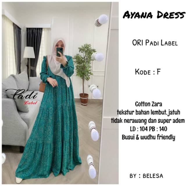 Ayana Dress by ORI Padi Label