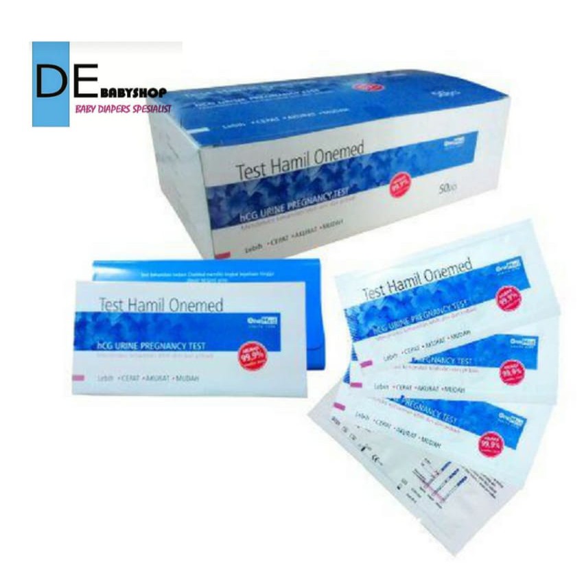 Tes Kehamilan Testpack OneMed Tespek One Med hCG Urine Pregnancy