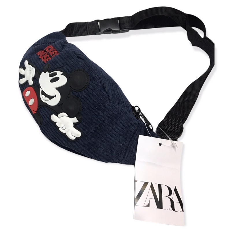 LOGANBAGS Tas Pinggang Anak Zara Mickey Baby 1201 / Waistbag Zara Baby Mickey Import COD