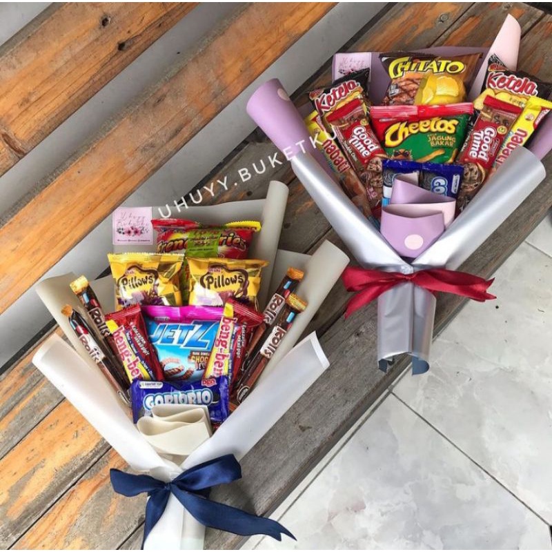 

buket snack | buket jajan | buket wisuda murah