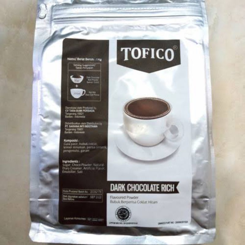 

Tofico Dark Chocolate Rich