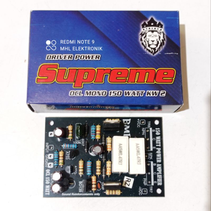 SUPREME Kit Driver Power OCL 150W Mono by BME