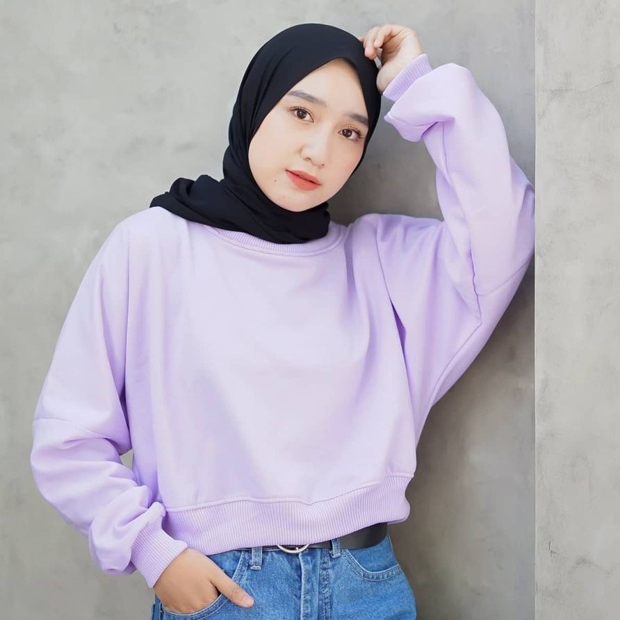 MVP - Oversize Crop - Fashion Wanita Kekinian