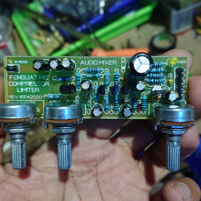 MODIF LA3210 3 POTENSIO PENGUAT MIC COMPRESSOR LIMITER ...