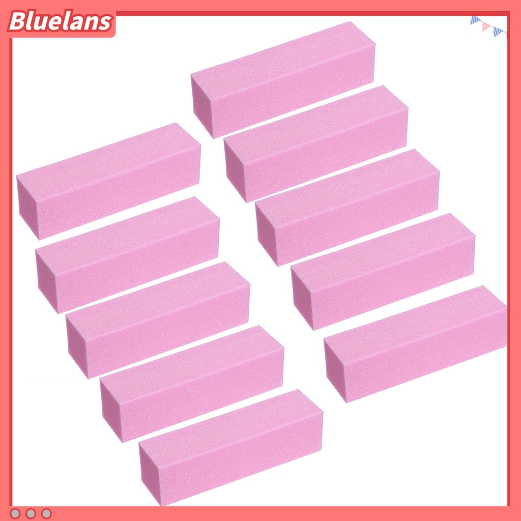 (In Stock) Kacamata Hitam Lensa Warna Warni ♡10pcs / Set Alat Kikir Kuku Multifungsi 4 Sisi Anti Abrasion Untuk Manicure Pedicure