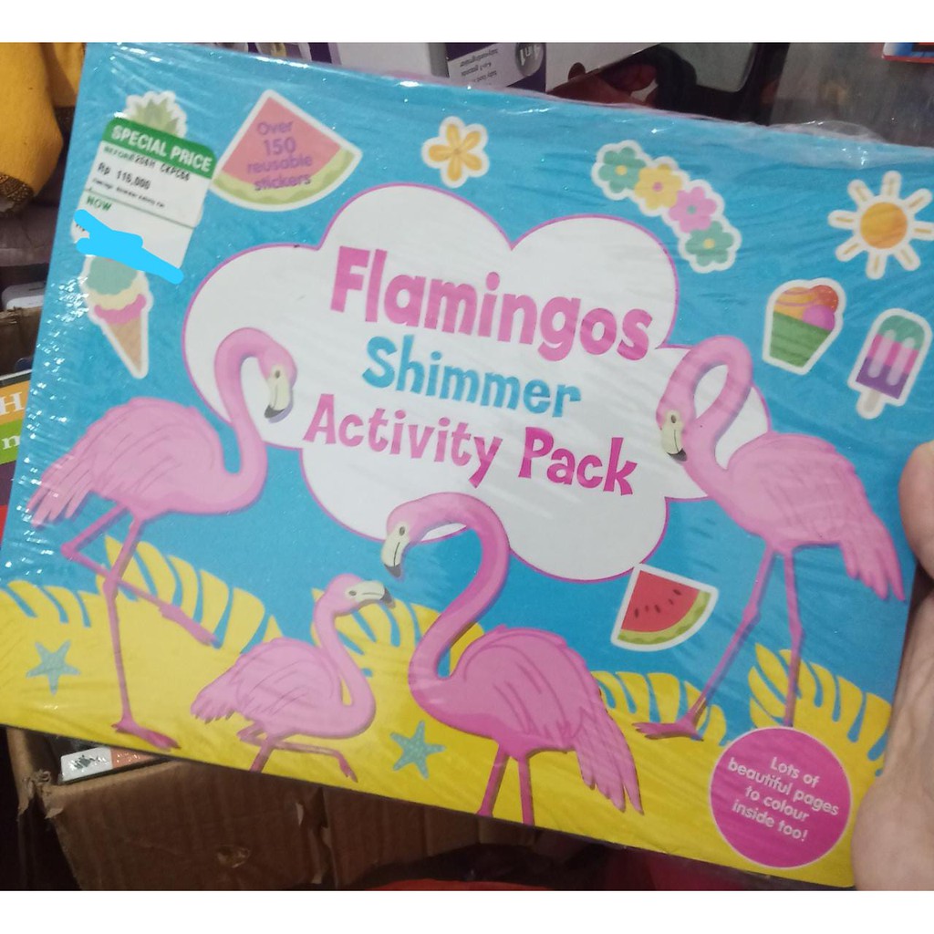 

Flamingos Shimmer Activity Pack