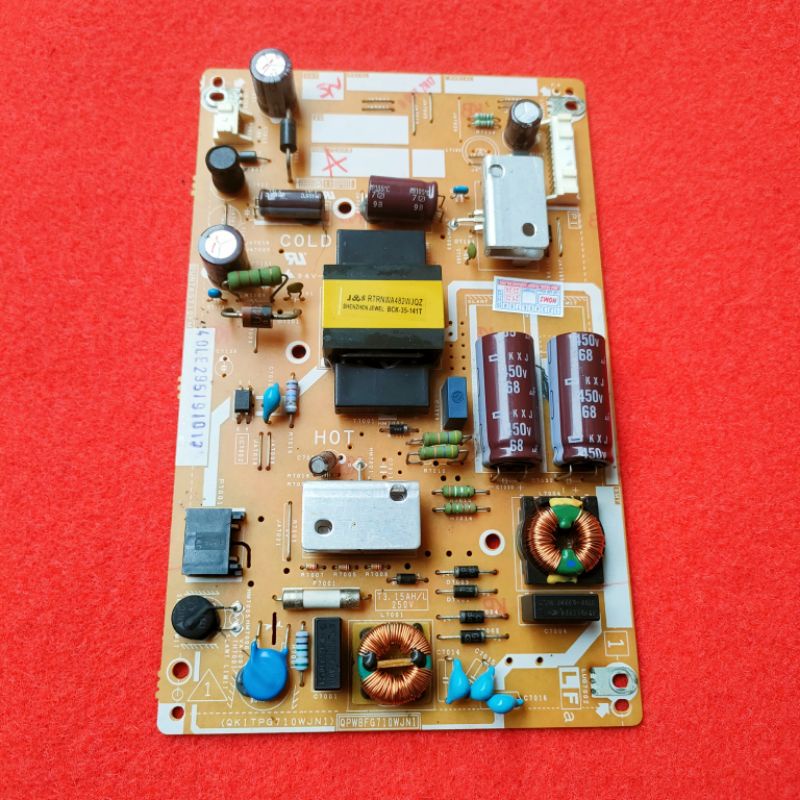 PSU POWER SUPLAY POWER SUPPLY TV LED SHARP LC-40LE185I LC-40LE185i LC-40LE1851 LC - 40LE185i LC - 40LE185I LC - 40LE1851 LC - 40LE185