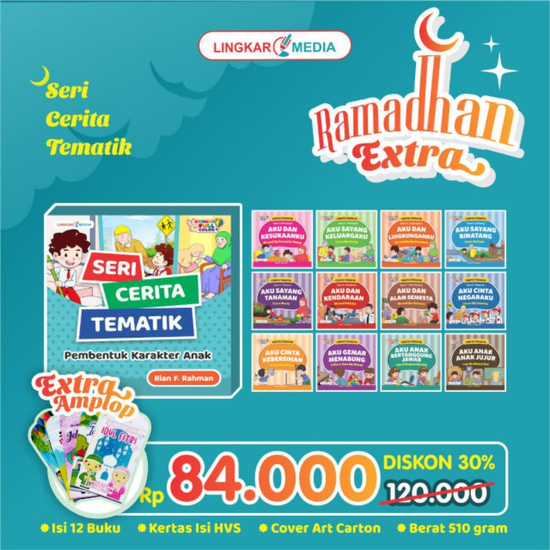 Seri Cerita Tematik (12Buku)