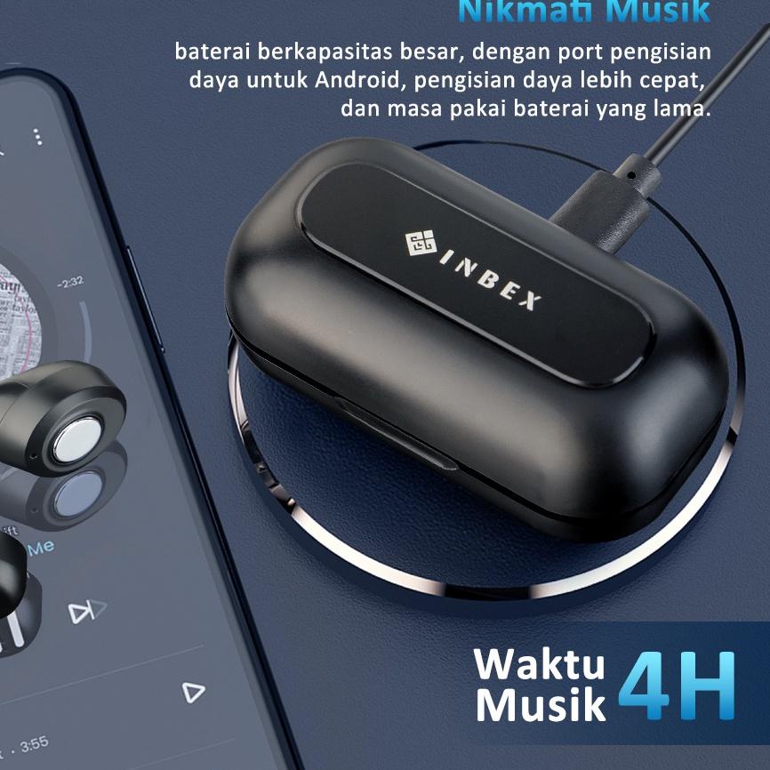 ← 【NEW】INBEX M3 TWS Earphone Sport Waterproof Headset Bluetooth 5.0 /Wireless Earbuds /Noise Cancell