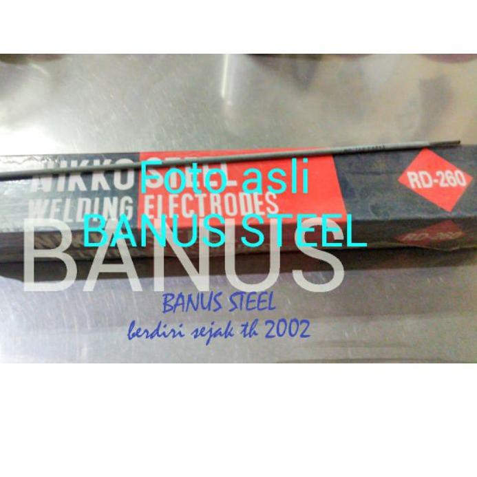 Terlaris 3.3 Kawat las 2,6 mm Nikko Steel kawat las listrik kawat las besi kawat las cantum per KG