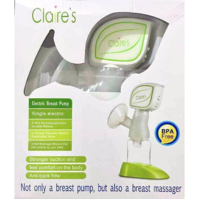 Claire's Brestpum Elektrik BP20/Pompa Asi Electrik