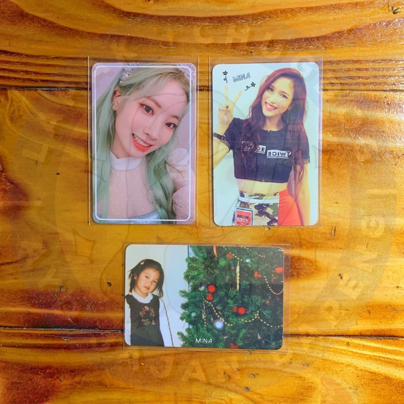 PHOTOCARD TWICE MINA DAHYUN BABY MINA THE STORY BEGINS FANCY