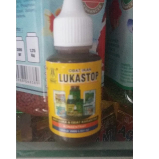 Obat Ikan Lukastop