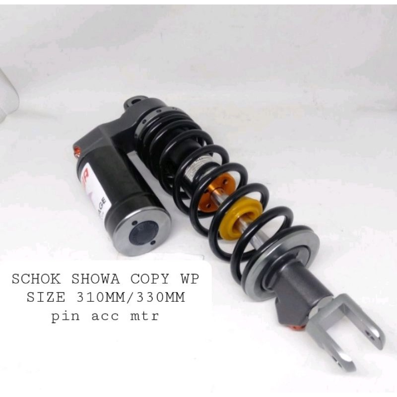 shokbeker shok tabung model wp size 310mm/330mm untuk semua motor metic produk 100% sesuai ikln