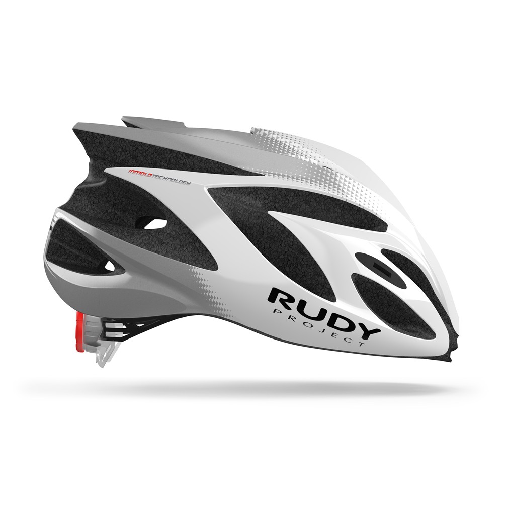 Helm Sepeda Rudy Project Rush MIPS White/Silver