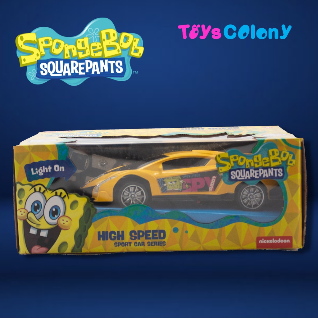 MAINAN REMOTE CONTROL RC FERRARI SPORT CAR SPONGEBOB SERIES SB 1382-3