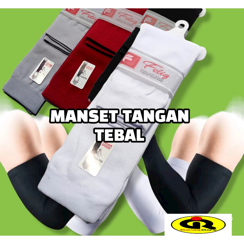 Manset Tangan Tebal Berkualitas/Manset Tangan Polos/Sarung Lengan Sport ( PREMIUM ) SERI 05