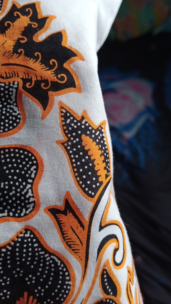 Yudhistira Putih Kemeja Batik Pria Full Furing Katun Batik Primisima By Dewo