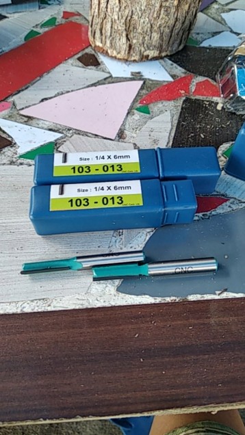 Mata Router/profil Lurus 6 Mm/straight Bit Merk Cnc