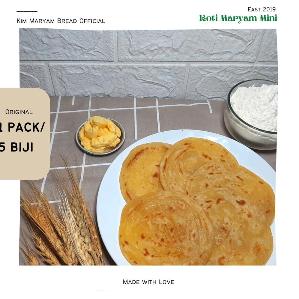 

TREND KEKINIAN Roti Maryam/Cane/Canai/Konde Kim Original 1 Pack isi 5 Pcs ♔ 881