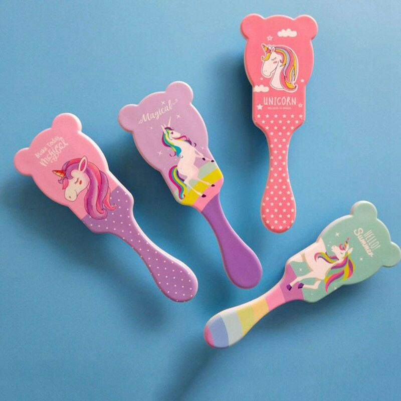 ~ PIYOSHI08 ~ Sisir Rambut Anti Kusut Sisir Anak Motif Karakter Lucu Imut Murah AF55