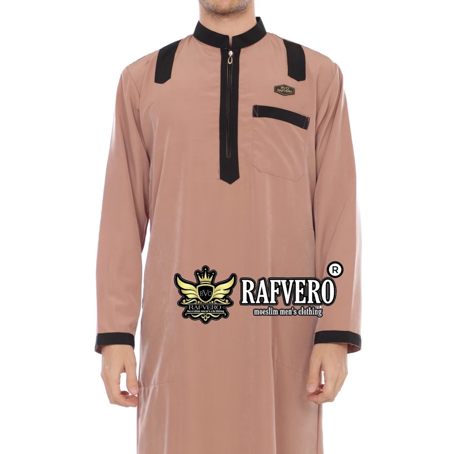 Pakaian Muslim Pria Gamis Jubah Al Zhein Original Rafvero
