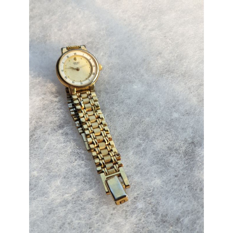 Jam Tangan wanita SEIKO rantai Gold