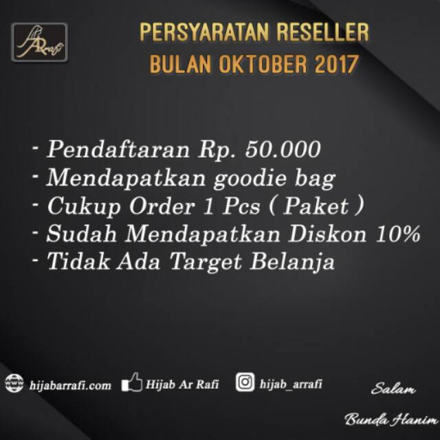 

Goodie bag untuk yg mau gabung RESELLER