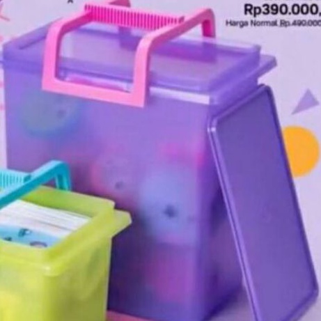 Hanya 1Kg  Jumbo keep n carry ungu