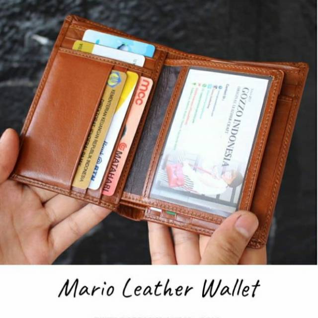 TERLARIS !! DOMPET KULIT ASLI PRIA MARIO FULL LEATHER / FREE GRAVIR NAMA KAMU DI DOMPET