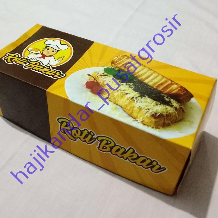

IZ84 PROMO Termurah !!! Dus Kemasan Roti Bakar - Kardus Roti Bakar Uk. 19.5 x 8.5 x 6.8 per 100pcs ❝
