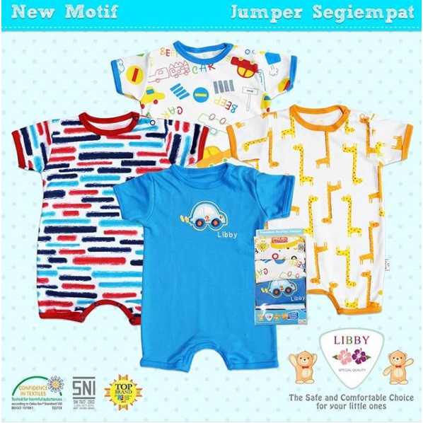 LIBBY ROMPER PREMIUM 4pcs (Boy) CBKS