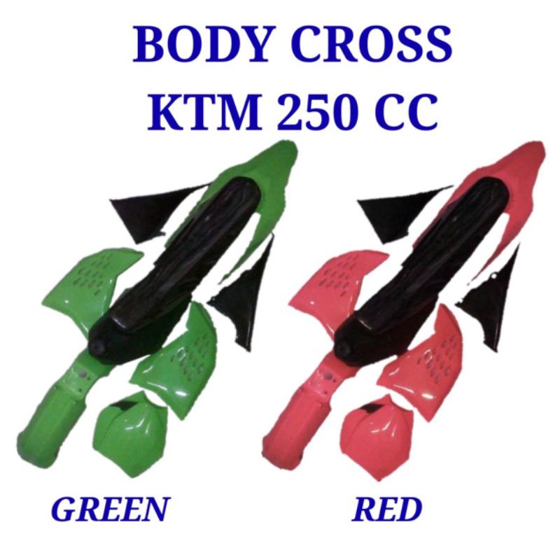 Body Cross KTM 250CC Full Set Tebal