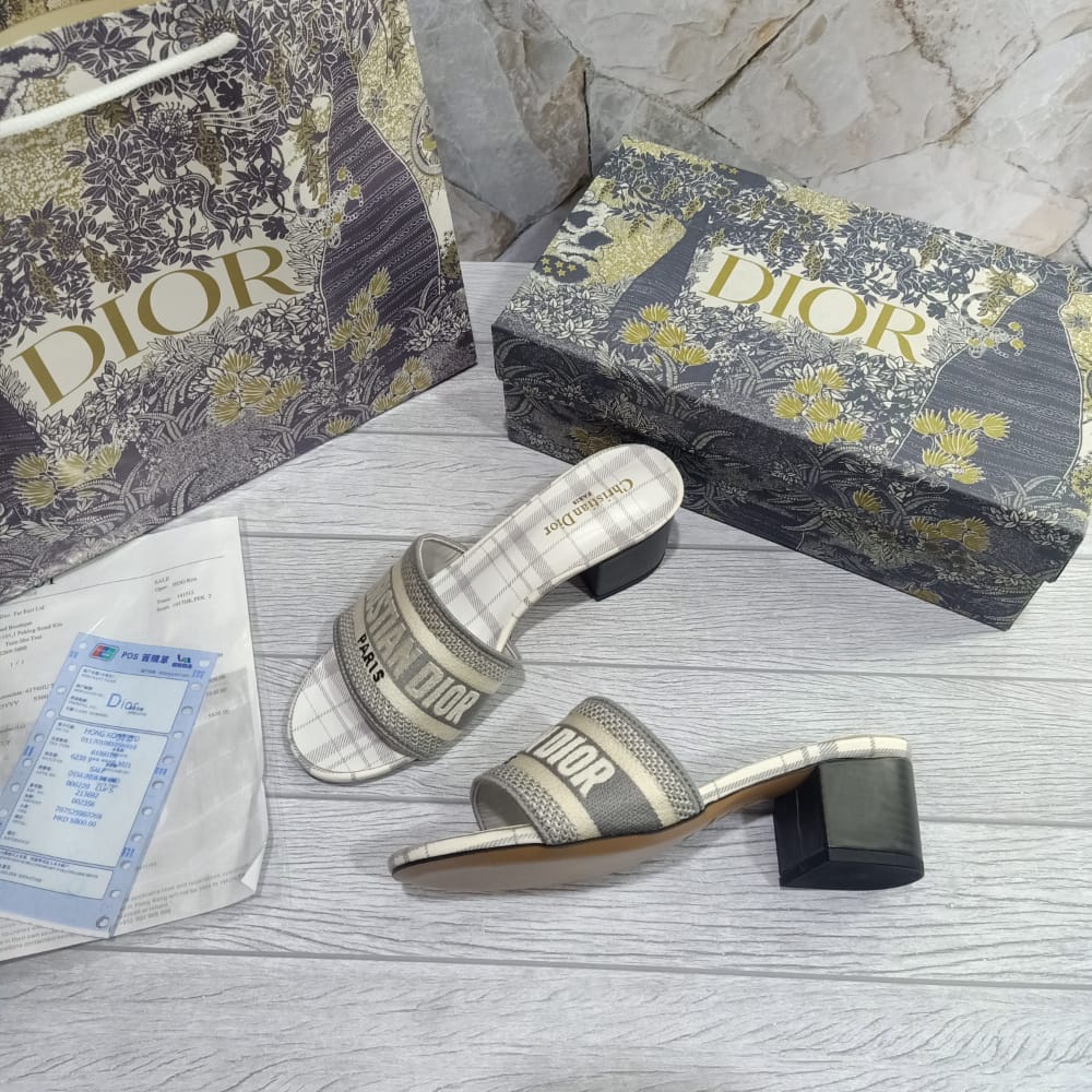 Sandal heels DR dweel slide Abstrak