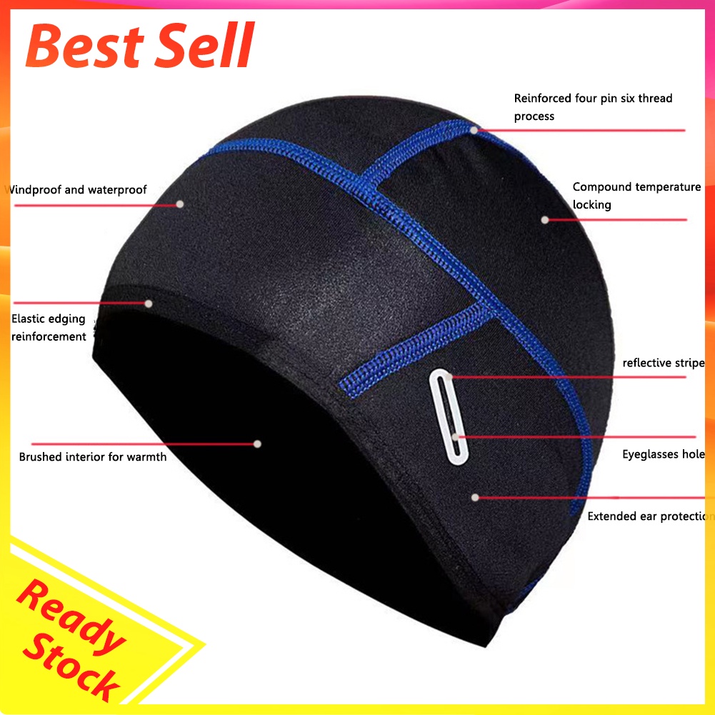 Winter Windproof Cycling Cap Thermal Warm Fleece Bicycle Riding Beanie Hat